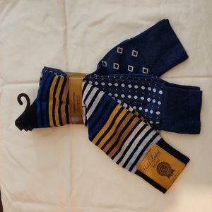 New Roundtree & Yorke Gold Label, 3 pack, big man socks, shoe size 13-16